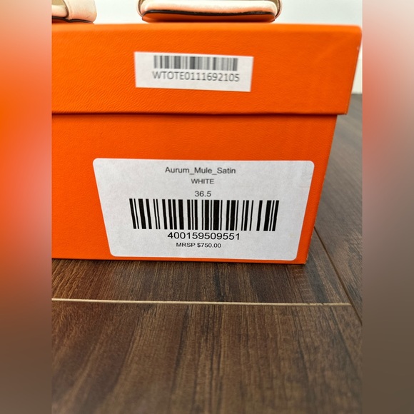 NALEBE BY AMINA MEANS SATIN AURUM MULES - Picture 4 of 16